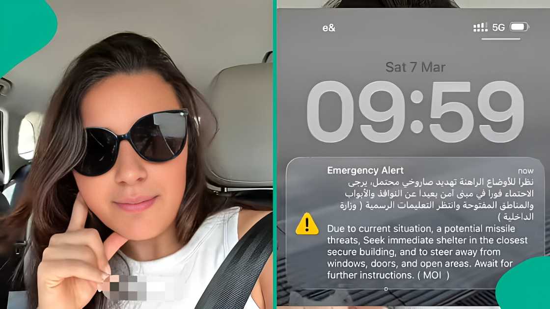 Lady reacts after being stranded in Dubai amid US‑Iran war Lady reacts after being stranded in Dubai amid US‑Iran war