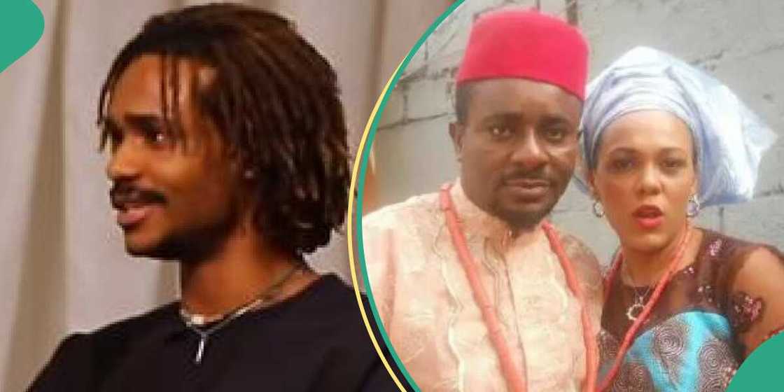 Emeka Ike's son Michael shares voice voice where dad threatened him. Emeka Ike's son Michael shares voice voice where dad threatened him.