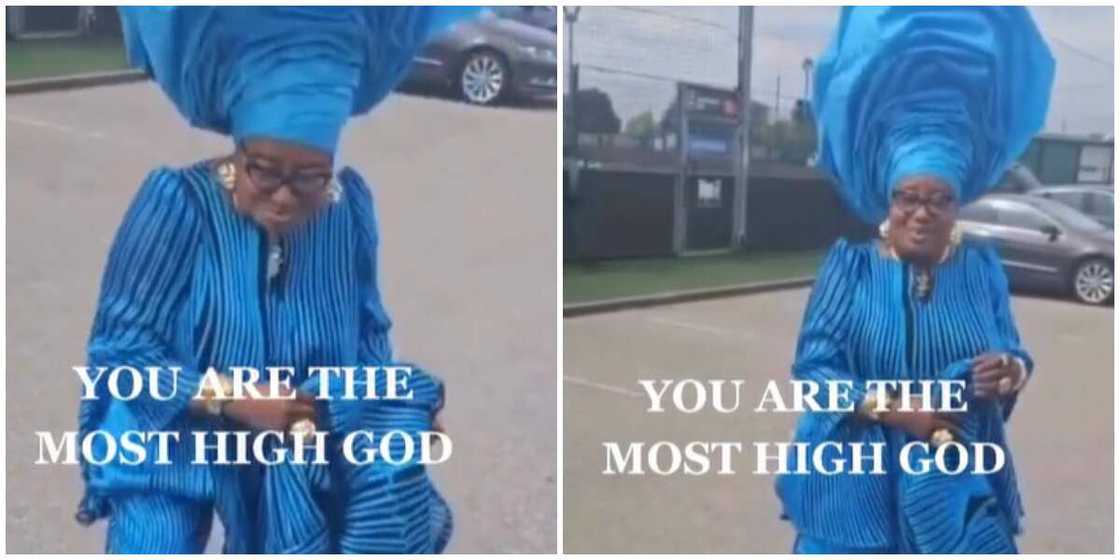 Woman with gele Woman with gele