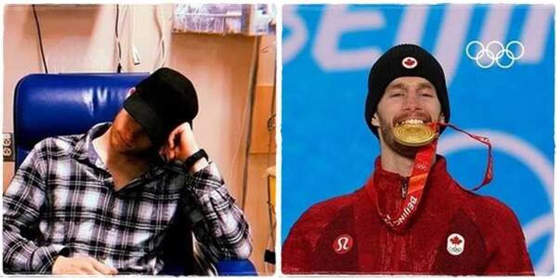 A cancer survivor, Max Parrot has won a gold medal in men's snowboard slopestyle at the ongoing Beijing Winter Olympics A cancer survivor, Max Parrot has won a gold medal in men's snowboard slopestyle at the ongoing Beijing Winter Olympics
