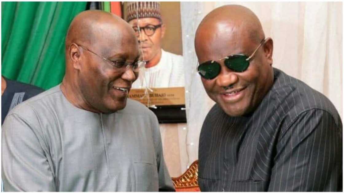 Atiku Abubukar, Nyesom Wike, PDP, 2023 presidential election, party campaign council Atiku Abubukar, Nyesom Wike, PDP, 2023 presidential election, party campaign council