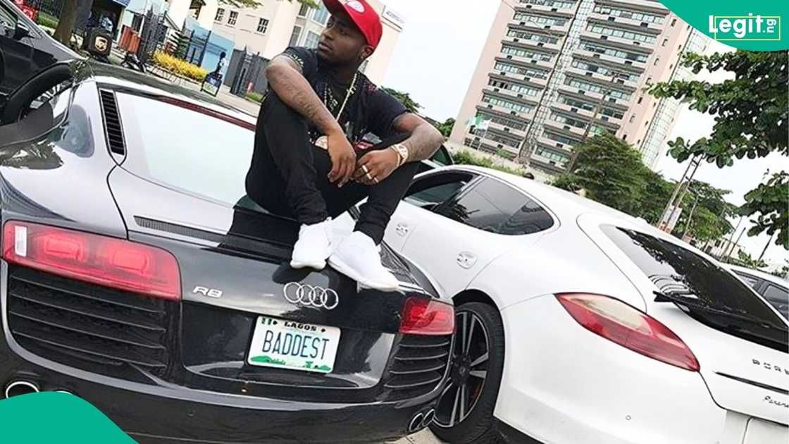Davido gifts himself a convertible Audi R8 for his 23rd birthday in 2016