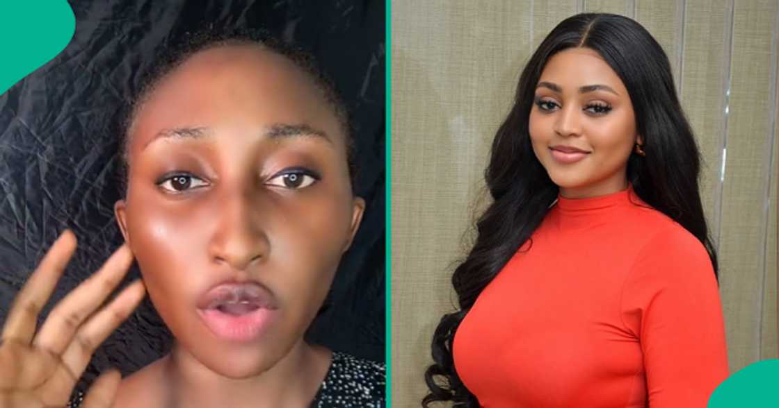 Make-up artist shares rare video of popular actress Regina Daniels. Make-up artist shares rare video of popular actress Regina Daniels.