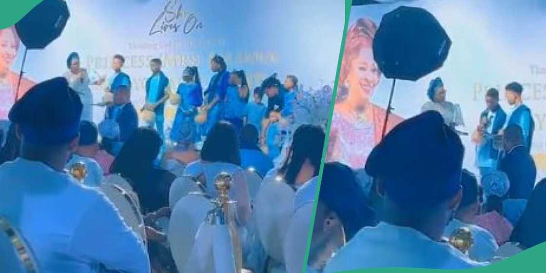 Wizkid's kids and others paying tribute to grandma Wizkid's kids and others paying tribute to grandma