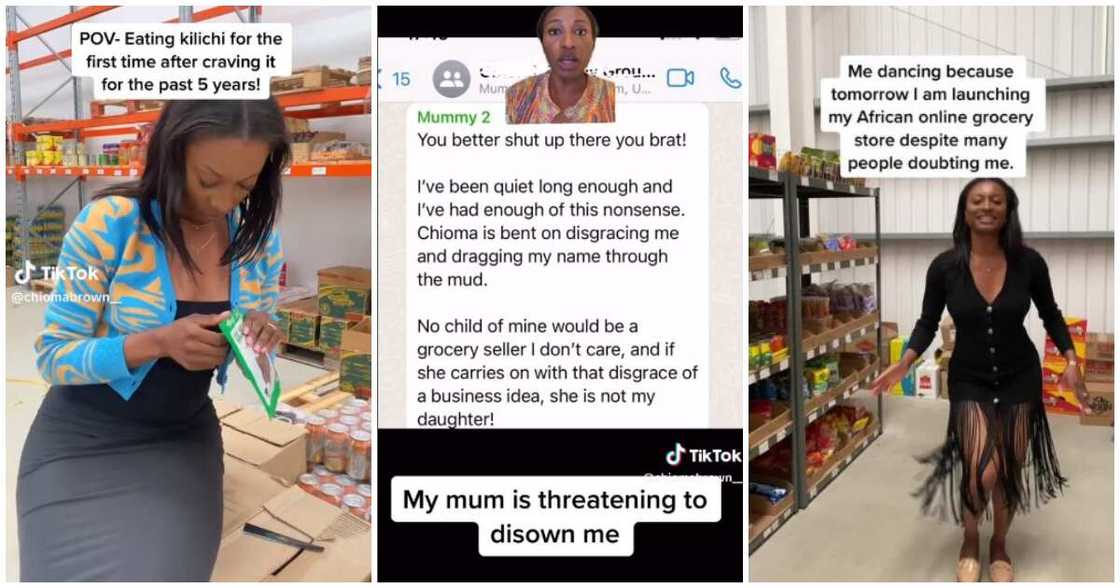 Chioma Brown, grocery business, mum, UK, law Chioma Brown, grocery business, mum, UK, law
