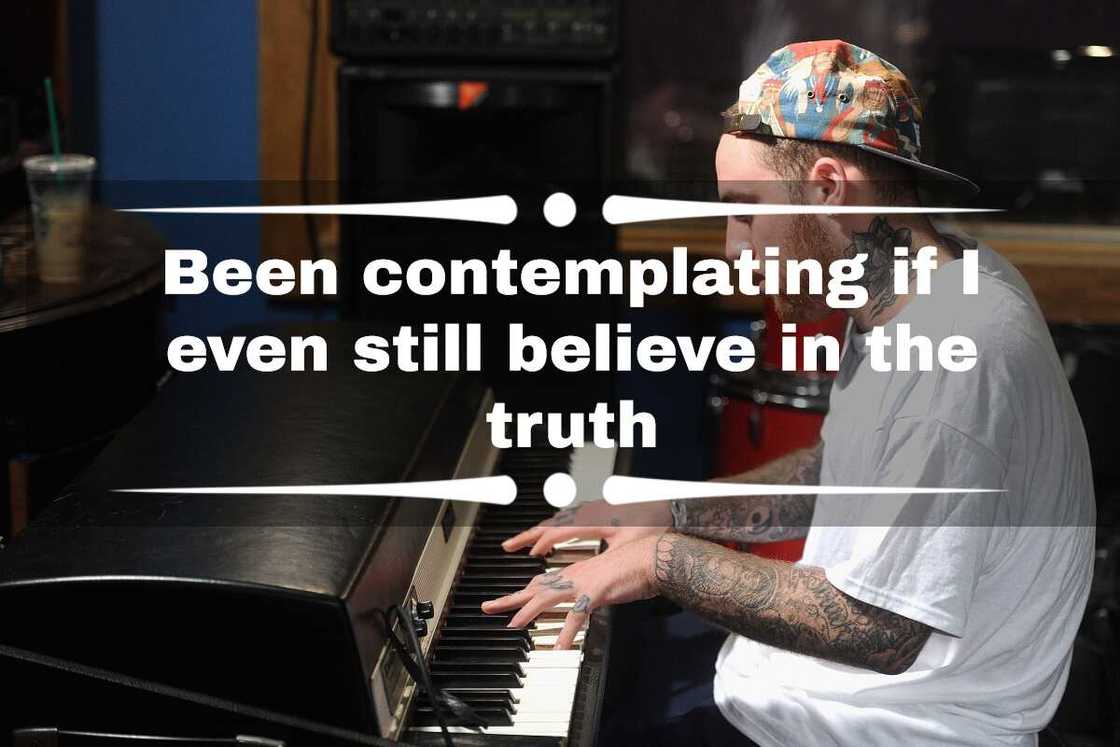 Mac Miller's quotes for Instagram