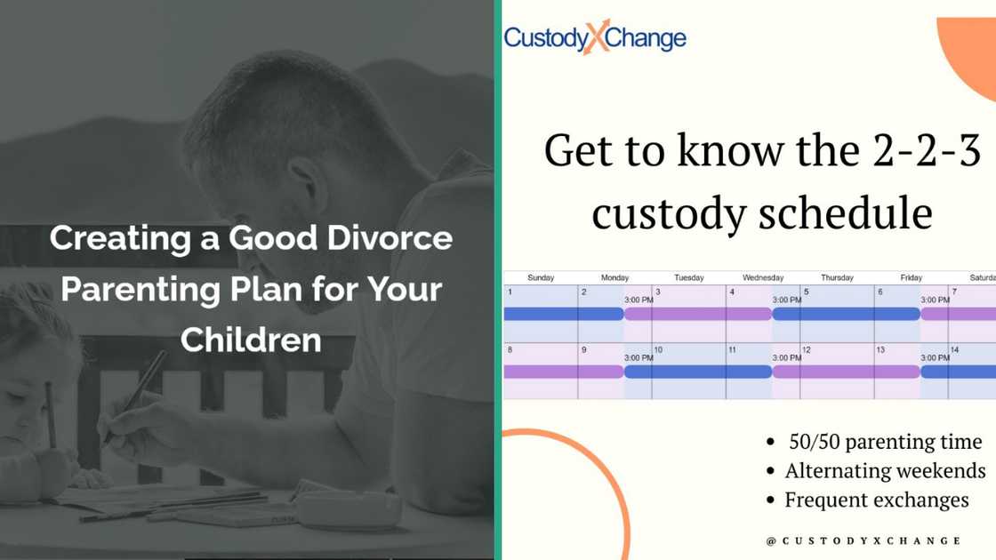 Main features of the Custody X Change app. Main features of the Custody X Change app.