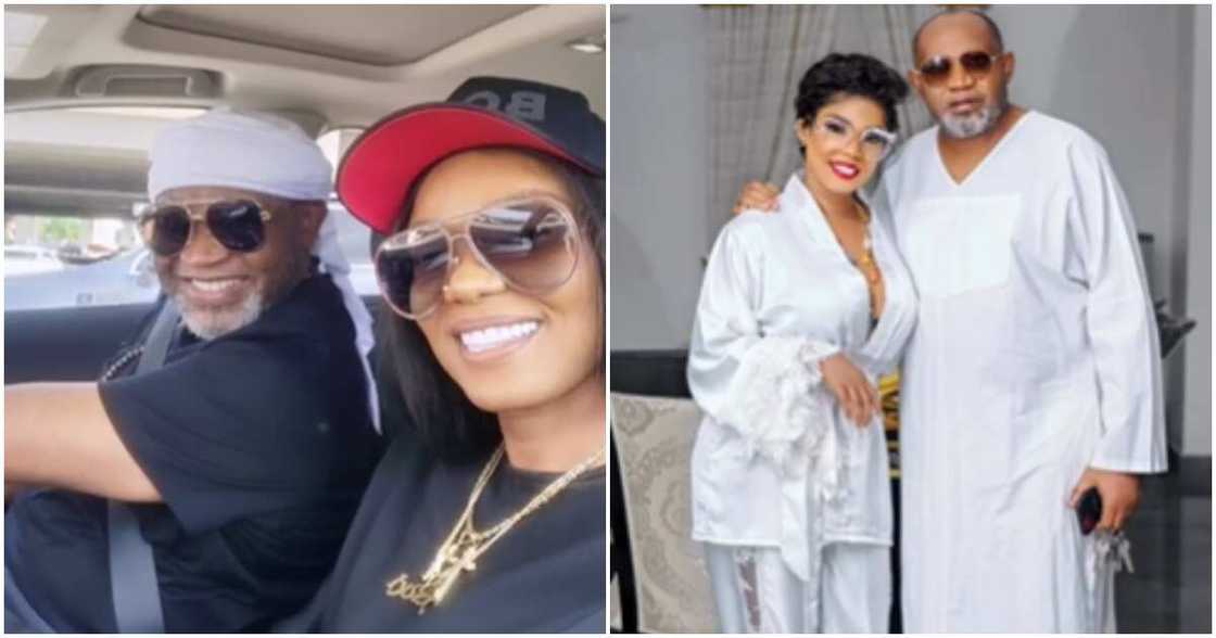 Actress Iyabo Ojo and her lover Paulo Actress Iyabo Ojo and her lover Paulo