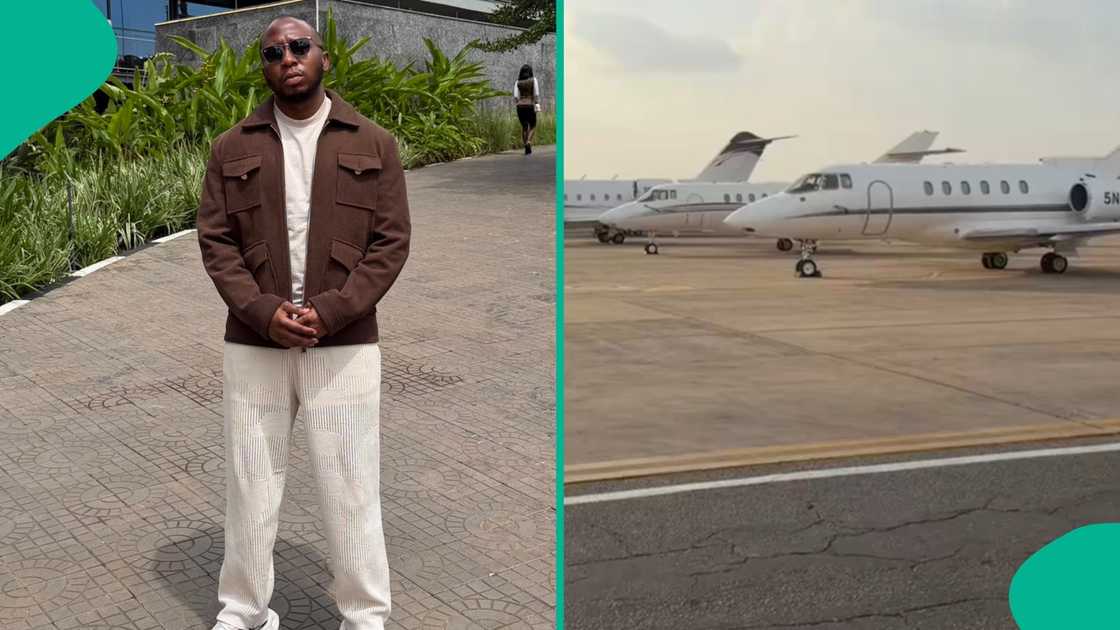 A Nigerian travel content creator Steven Ndukwu shares how much he paid to enter a private jet A Nigerian travel content creator Steven Ndukwu shares how much he paid to enter a private jet