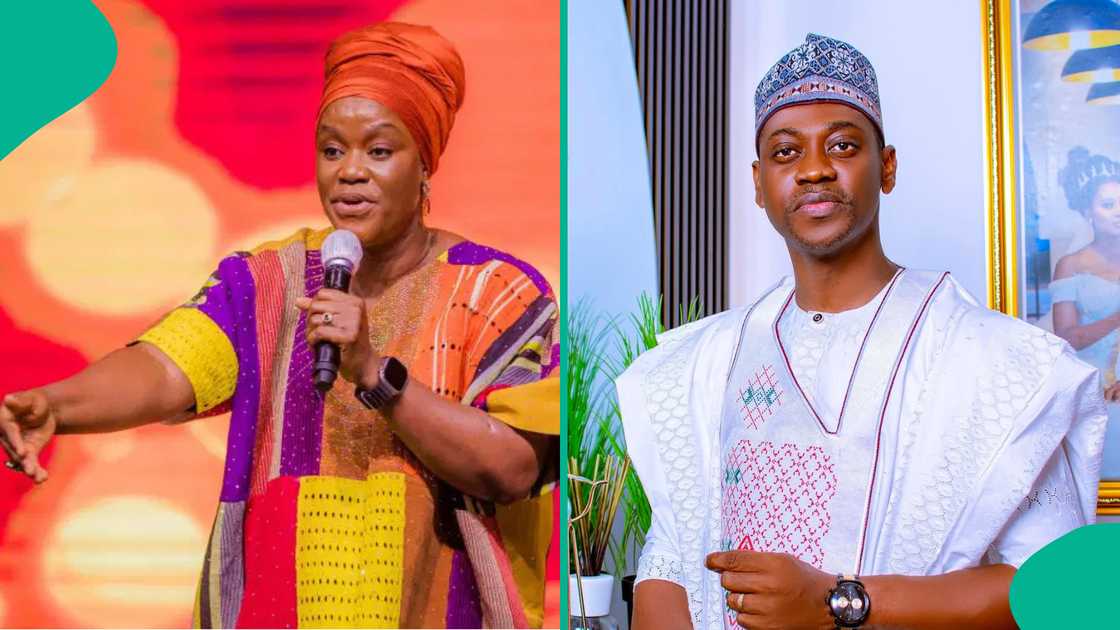 Lateef Adedimeji and Sola Allyson trend following their reunion on stage.