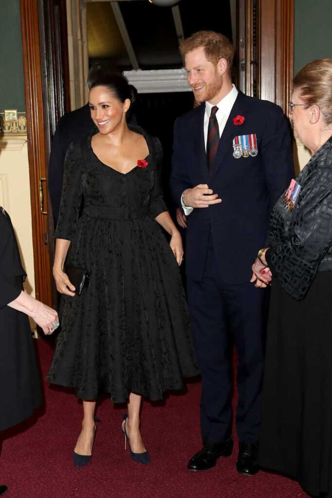 Meghan, duchesse de Sussex et le prince Harry, duc de Sussex assistent au festival annuel du souvenir de la Royal British Legion au Royal Albert Hall le 9 novembre 2019 à Londres, en Angleterre. (Photo de Chris Jackson - Piscine WPA)