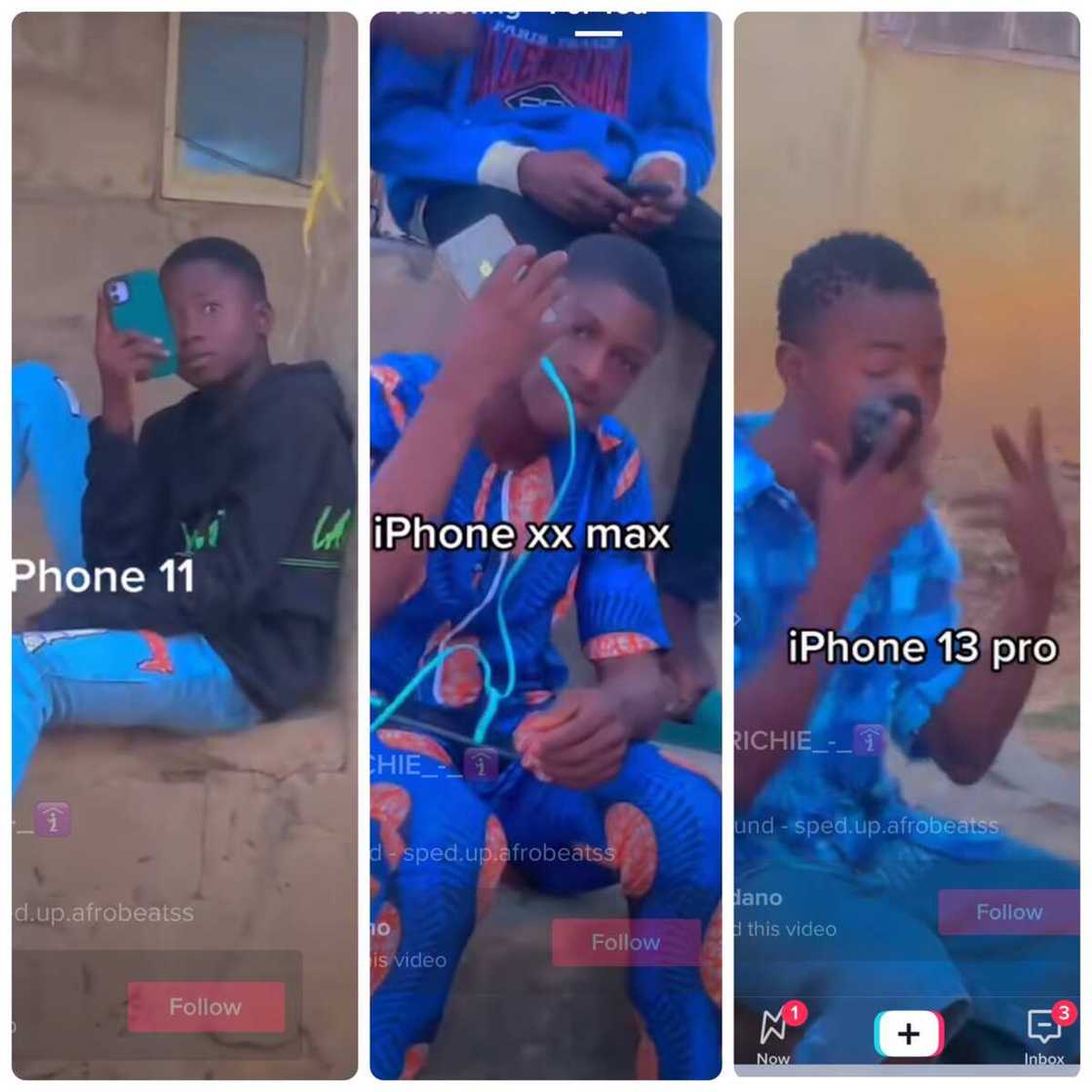 Reactions as Young Boys Shows Off iPhones in Viral Video