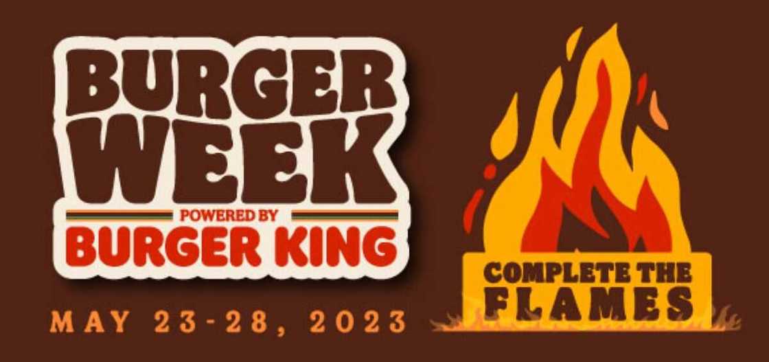 Burger King: The Real Burger Week Experience is Back! From May 23rd - 28th Burger King: The Real Burger Week Experience is Back! From May 23rd - 28th