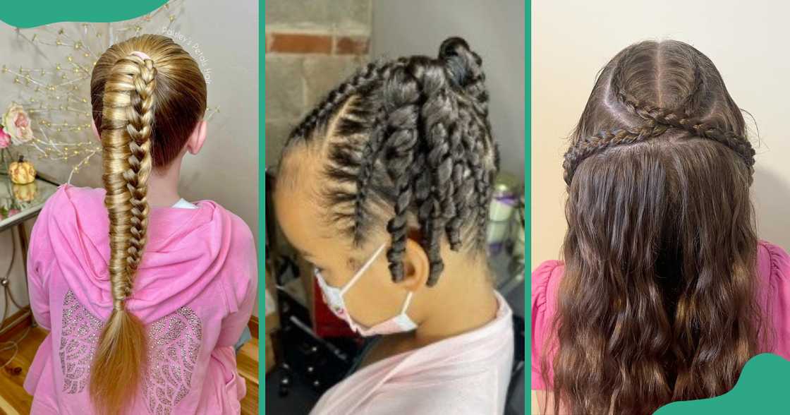 Braided curly hair with buns for structured styles. Braided curly hair with buns for structured styles.