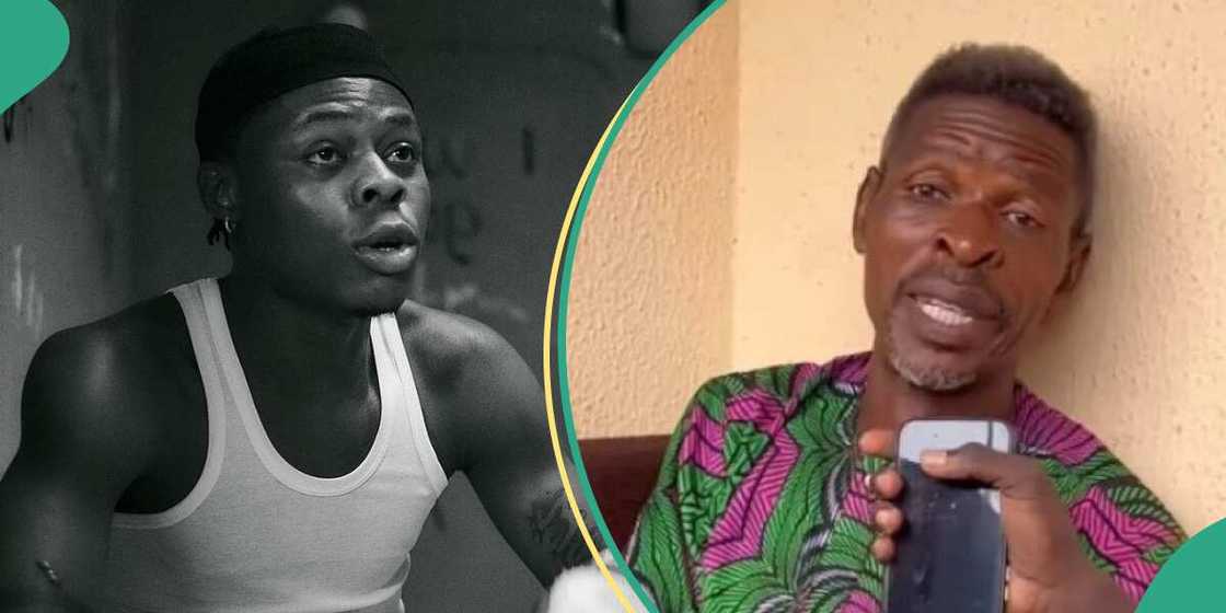 Mohbad and his dad Mohbad and his dad