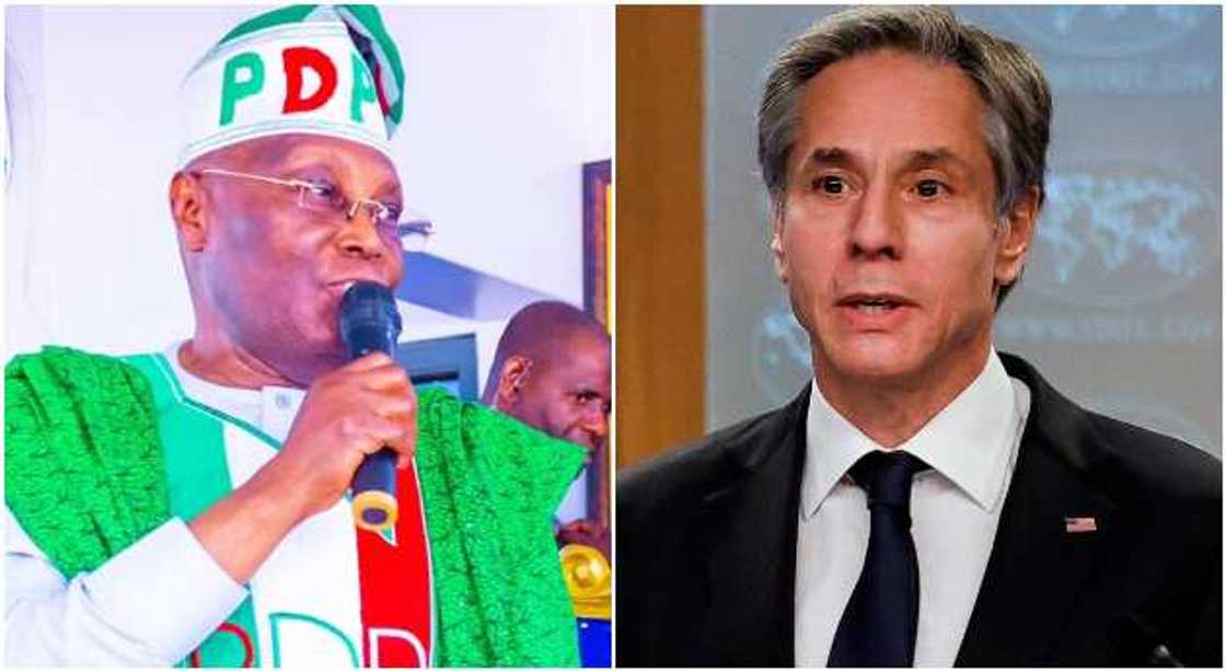 Atiku, US Atiku, US