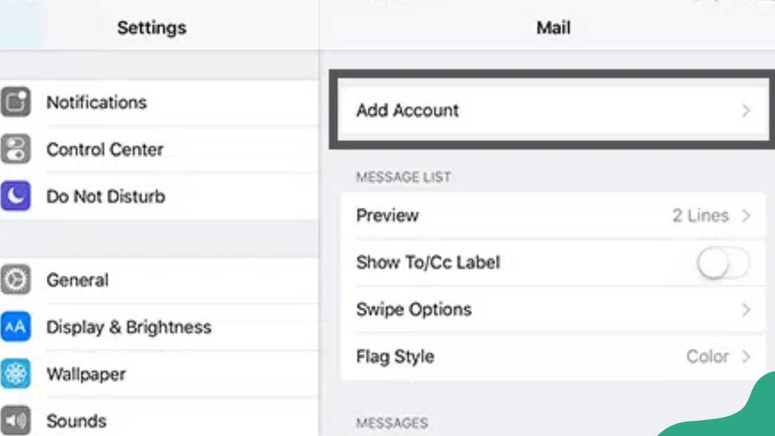 Steps on importing contacts from Gmail via iPhone settings