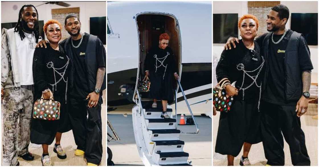 Photos of Burna Boy, Bose Ogulu and Usher Photos of Burna Boy, Bose Ogulu and Usher
