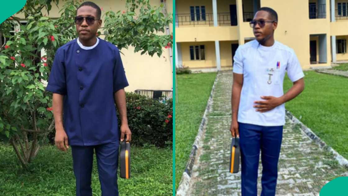 Graduate of biochemistry returns to school to read nursing, gives reason for his action