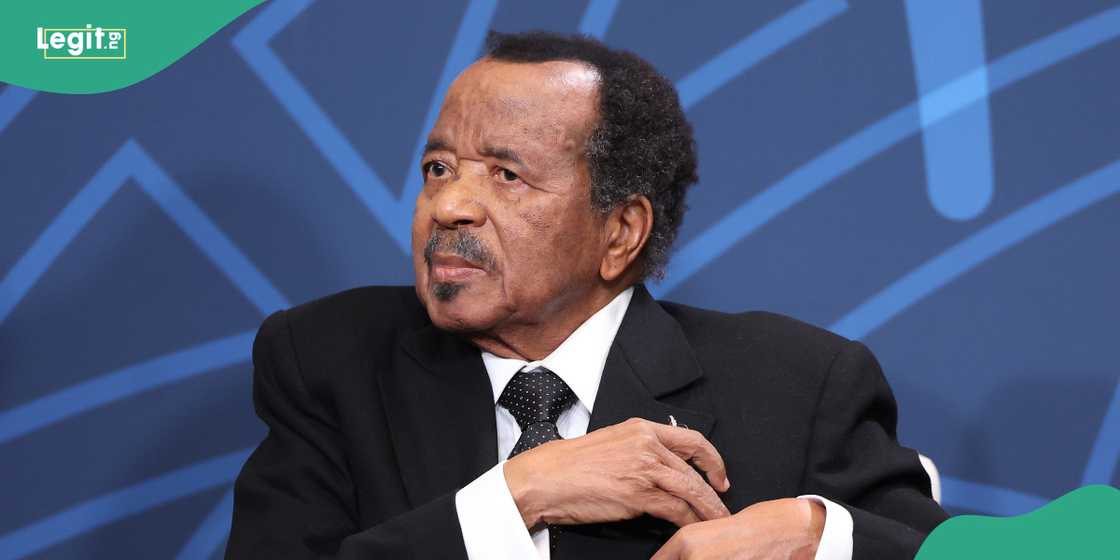 Cameroon's president, Paul Biya