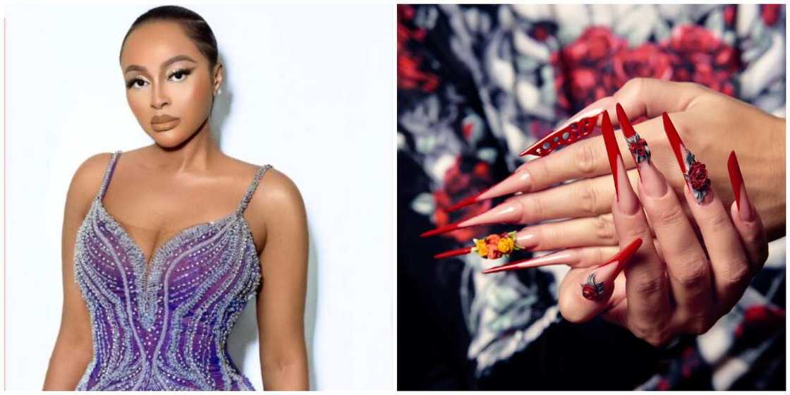 Photos of AY's wife Mabel and red nails. Photos of AY's wife Mabel and red nails.