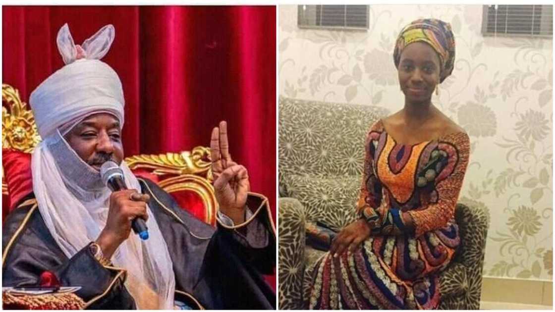 Diyar Sanusi II ta bayyana inda mahaifinta ke son a kai littatafansa Diyar Sanusi II ta bayyana inda mahaifinta ke son a kai littatafansa