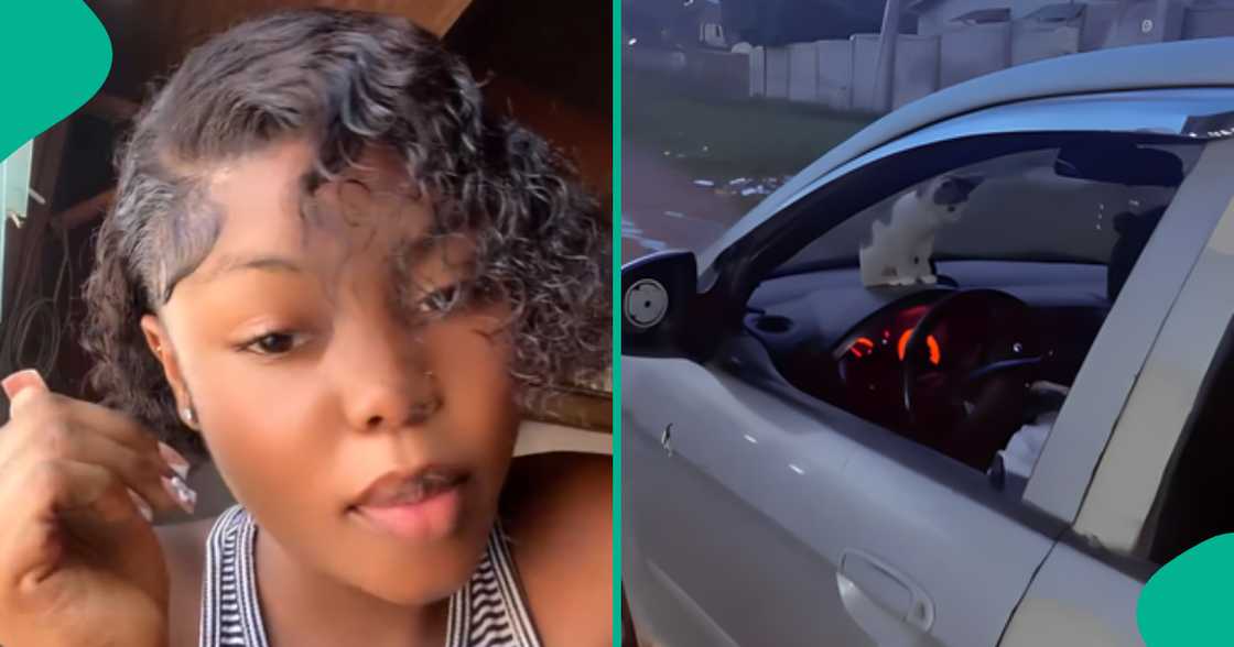 Lady shares what she saw inside ride she ordered, video gets people talking Lady shares what she saw inside ride she ordered, video gets people talking