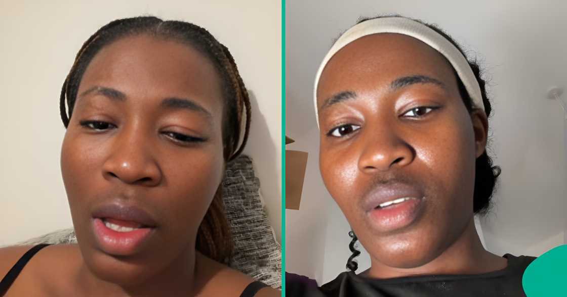 Nigerian lady in UK breaks down at 3 am. Nigerian lady in UK breaks down at 3 am.