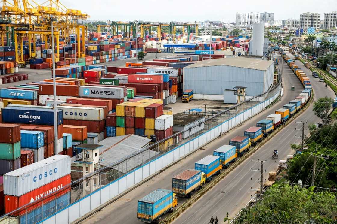 Officials at Chittagong Port, which handles the majority of Dhaka's import and export activity, said there had been no movement of goods since morning Officials at Chittagong Port, which handles the majority of Dhaka's import and export activity, said there had been no movement of goods since morning