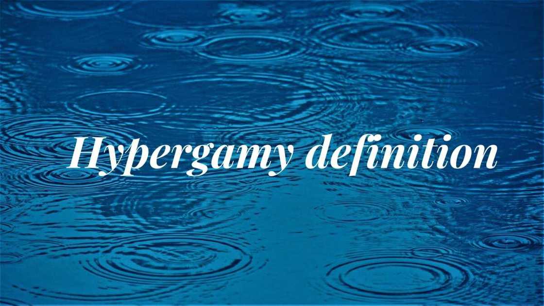 Hypergamy definition Hypergamy definition