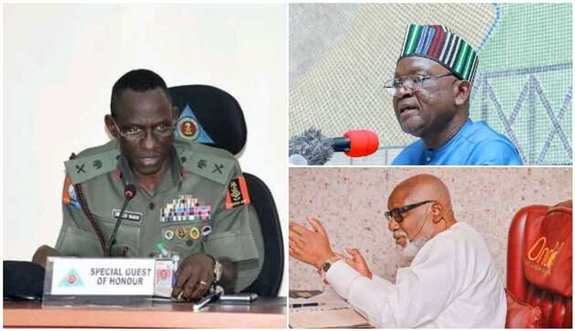 Lucky, Ortom, Akeredolu Lucky, Ortom, Akeredolu