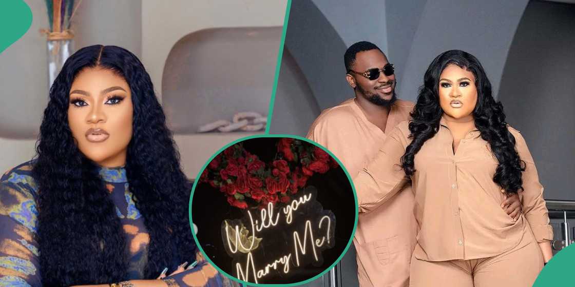 Nkechi Blessing shocks fans with surprise engagement