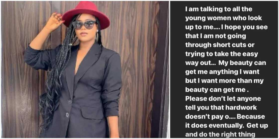Didi Ekanem says she makes her legit hustle from selling food Didi Ekanem says she makes her legit hustle from selling food