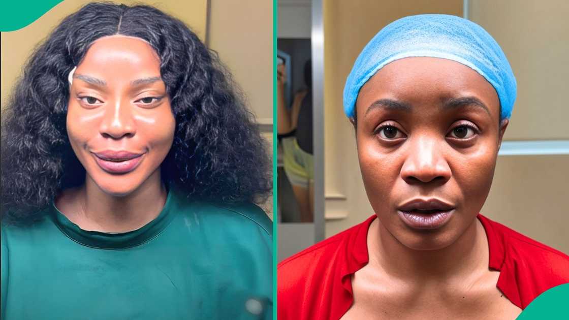 Uche Ogbodo showcases her refreshed facial appearance after undergoing a cosmetic procedure Uche Ogbodo showcases her refreshed facial appearance after undergoing a cosmetic procedure