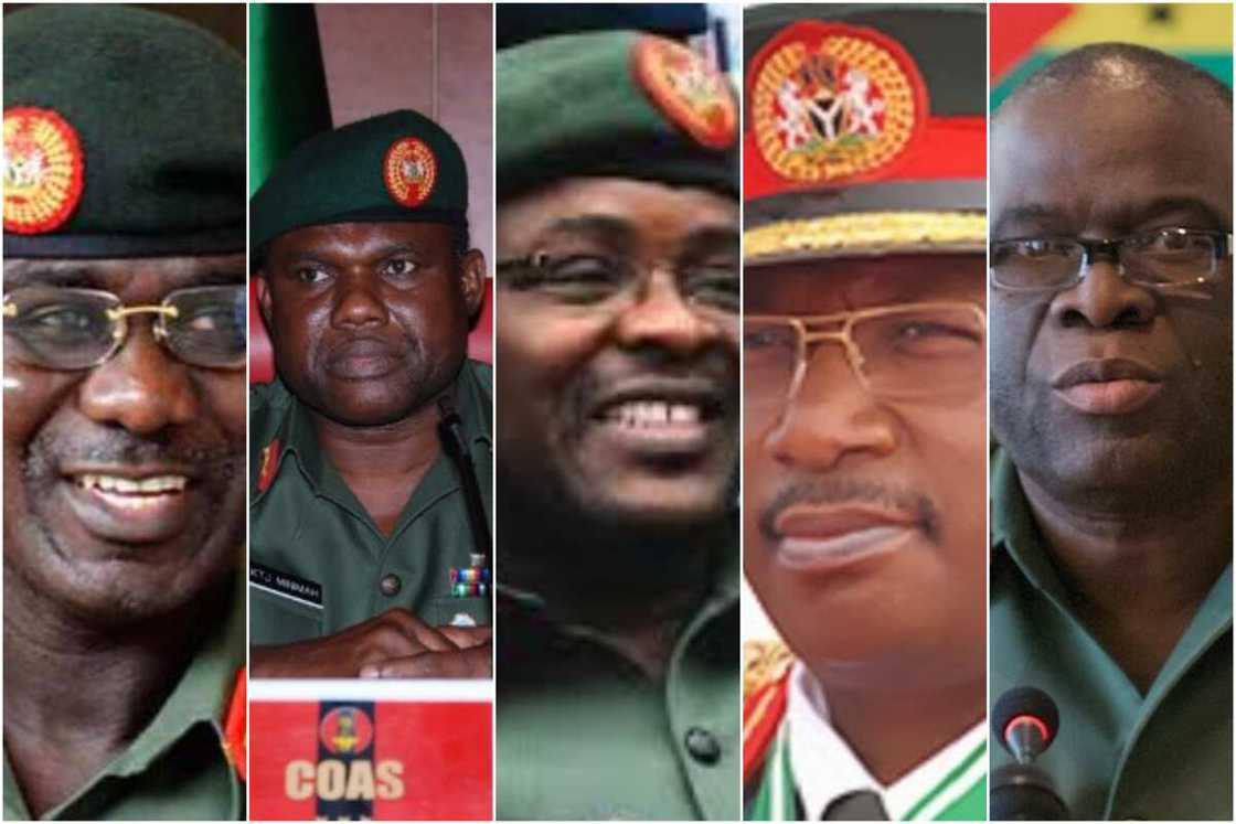 Jerin sunaye: Shugabannin dakarun sojin kasa na Najeriya tun daga 1999 da jihohinsu Jerin sunaye: Shugabannin dakarun sojin kasa na Najeriya tun daga 1999 da jihohinsu