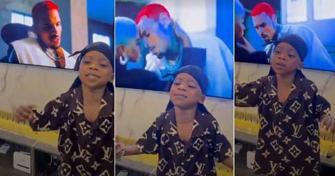 Boy sings like Chris Brown, sweet voice Boy sings like Chris Brown, sweet voice