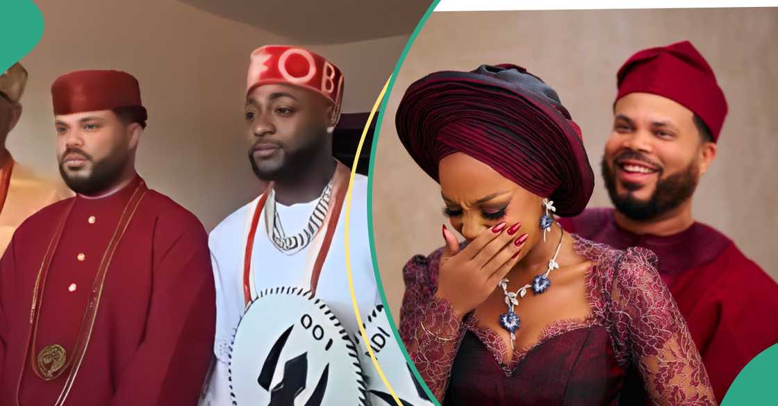 Videos of Davido performing his groomsman duty for his manager Asa Asika’s wedding. Videos of Davido performing his groomsman duty for his manager Asa Asika’s wedding.