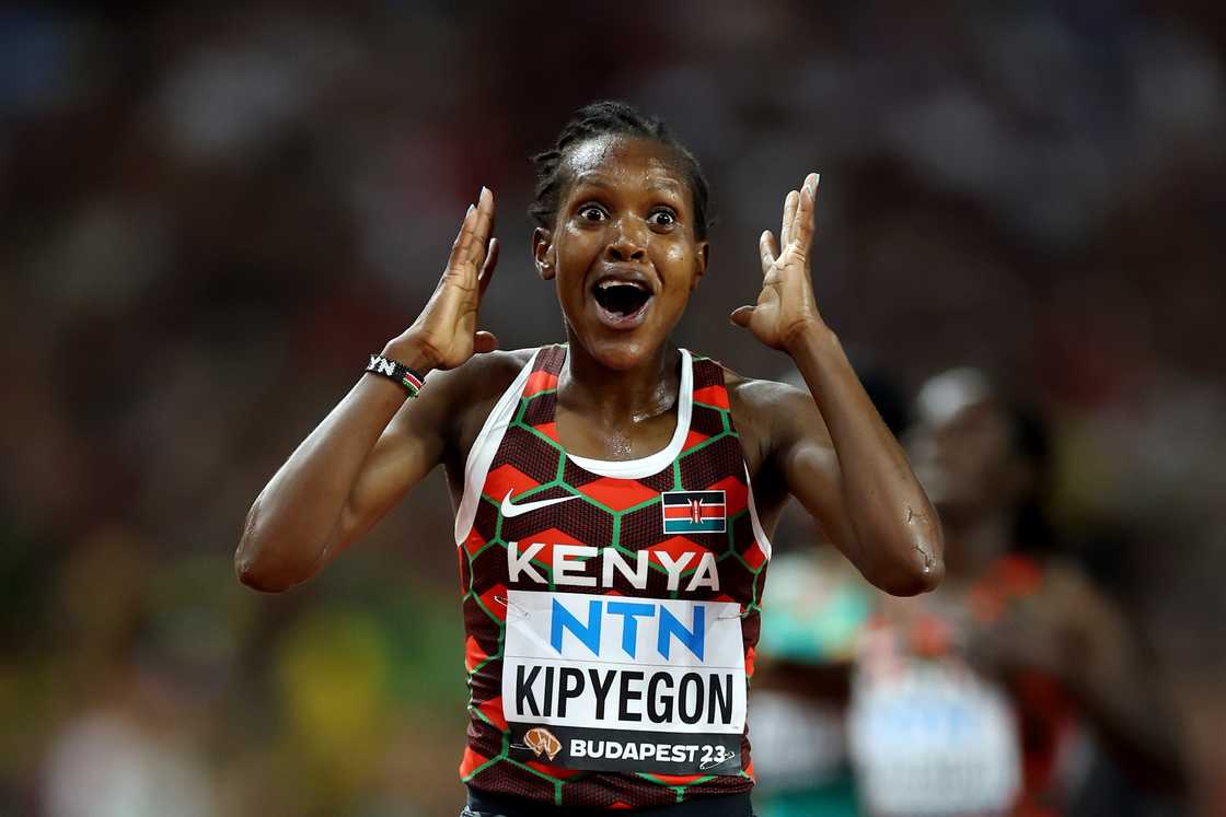 faith kipyegon children