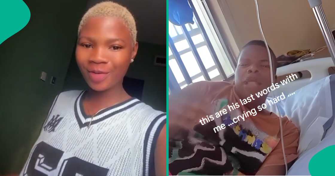 Reactions as lady shares last words of her younger brother on hospital bed before he died Reactions as lady shares last words of her younger brother on hospital bed before he died