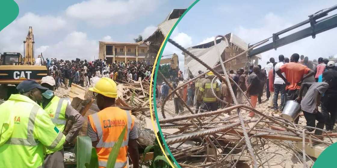 Plateau school building collapse