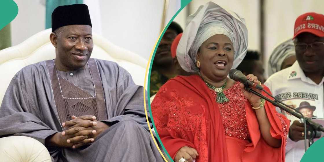Patience Jonathan advises husband against 2027 comeback