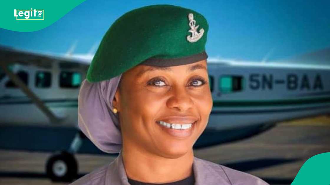 Olanike Nafisat Balogun becomes customs' first female pilot Olanike Nafisat Balogun becomes customs' first female pilot