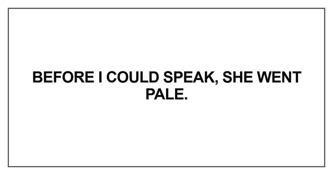 Before I could speak Before I could speak