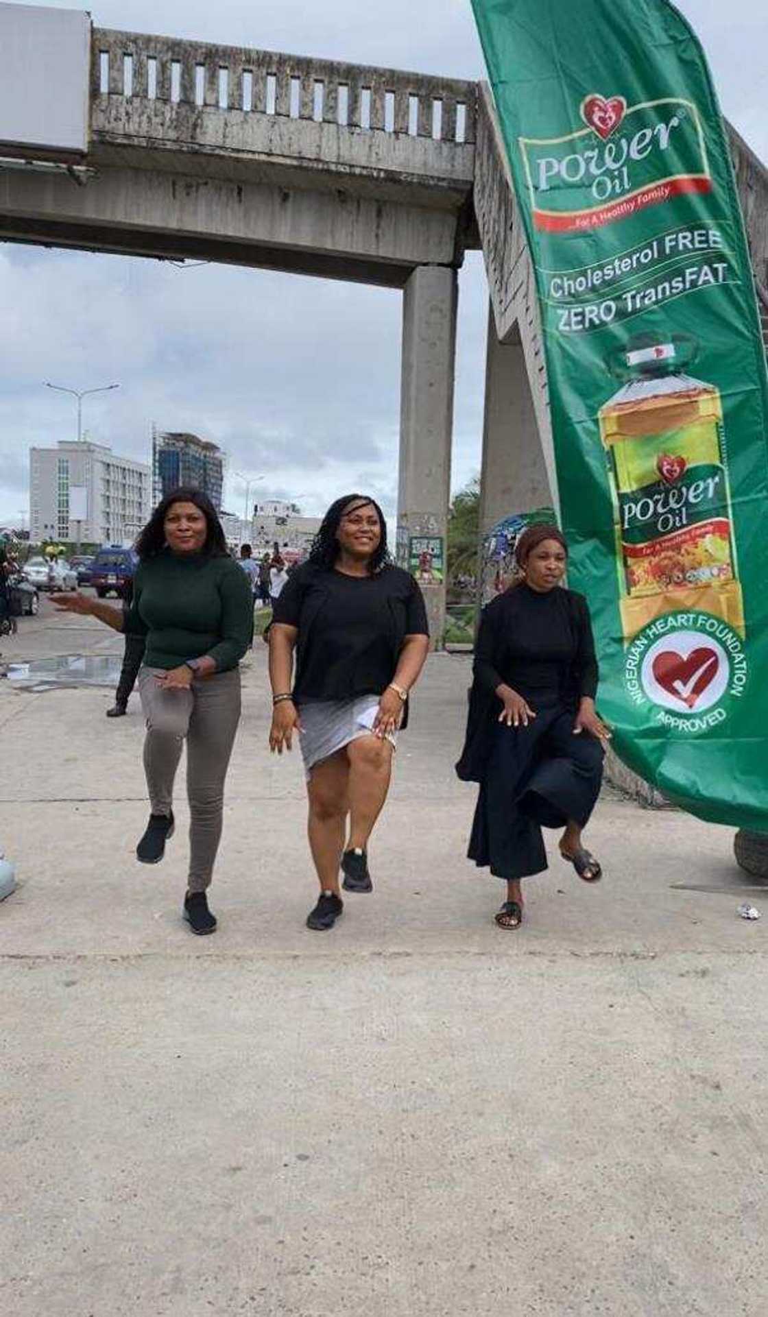 World Heart Day: Power Oil Urges Use of Pedestrian Bridge to Promote Heart Health, Safety