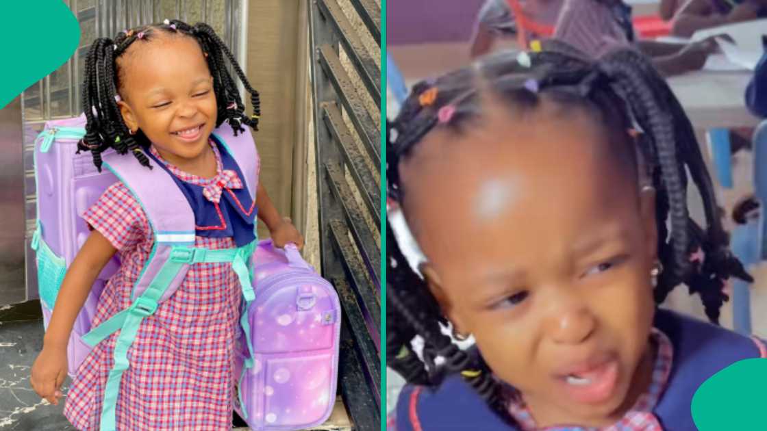 Woman shares her child's behaviour after resuming school. Woman shares her child's behaviour after resuming school.