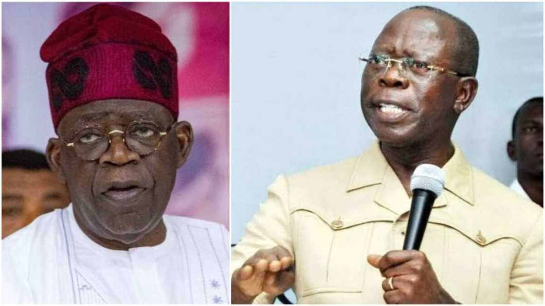 APC, Adams Oshiomhole, Muslim/Christian, Bola Tinubu, 2023 elections APC, Adams Oshiomhole, Muslim/Christian, Bola Tinubu, 2023 elections