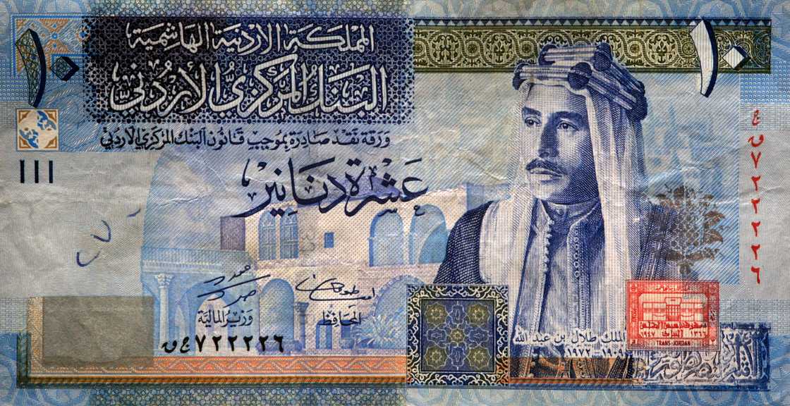 Dinarin Jordan ya kasance kudi na hudu mafi karfi a duniya.