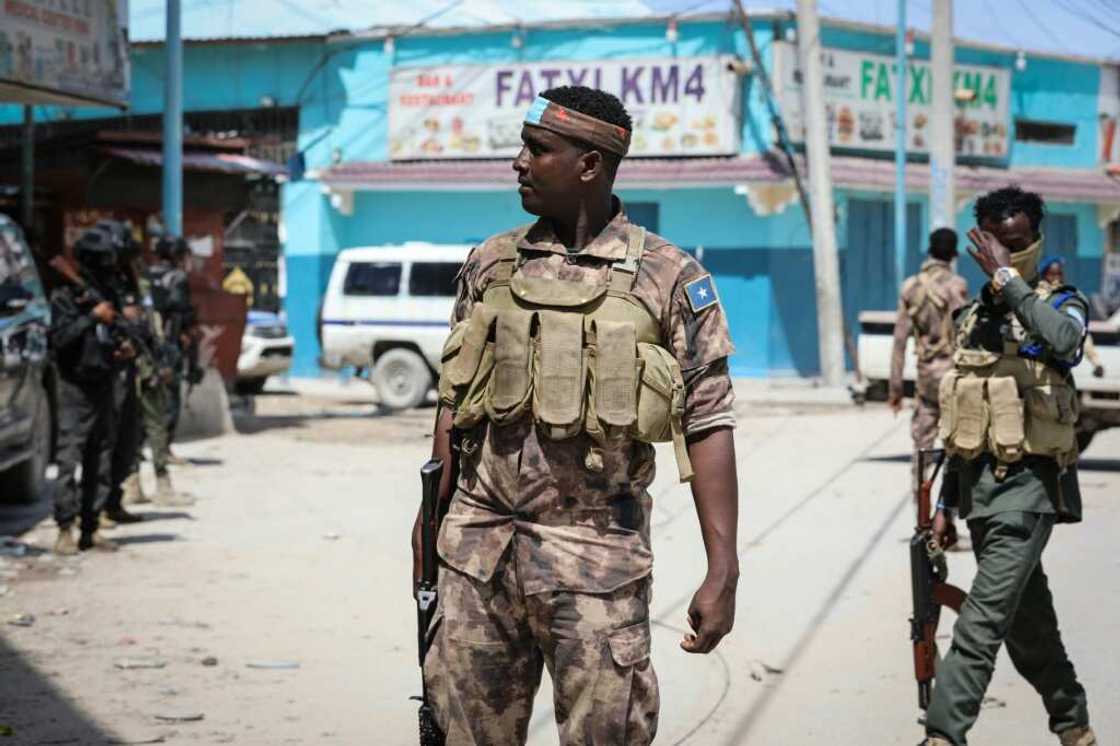 On Sunday morning, the area surrounding the hotel was quiet and the roads blocked by a heavy security presence On Sunday morning, the area surrounding the hotel was quiet and the roads blocked by a heavy security presence