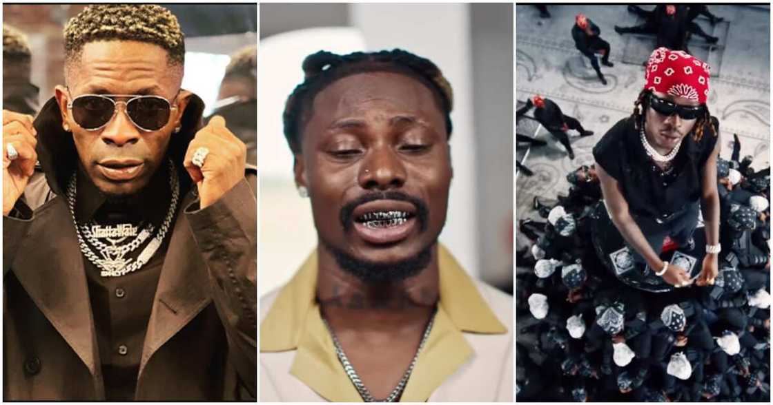 Shatta Wale sings along to Fireboy, Asake's Bandana Shatta Wale sings along to Fireboy, Asake's Bandana