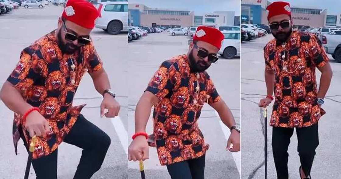 Oyibo man breaks internet with adorable dance moves
Source: Instagram/Tunde Ednut Oyibo man breaks internet with adorable dance moves
Source: Instagram/Tunde Ednut